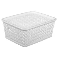 VETTA Корзина для хранения с крышкой "Сеул", 25x20x10см