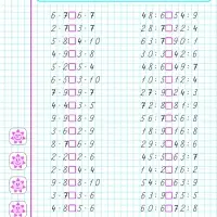 Мини - тренажёр по математике &laquo;Умножение и деление в пределах 100&raquo;, 2 класс