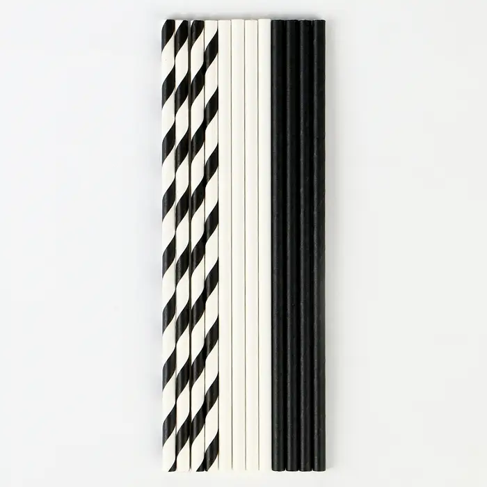 Трубочки бумажные 12 шт «Дерзость» Трубочки бумажные 12 шт «Дерзость»