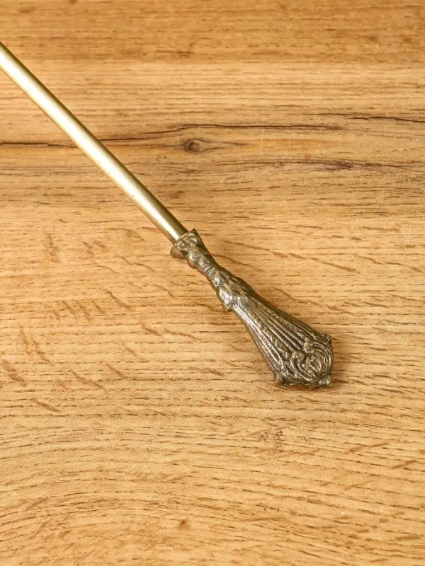 Гаситель для свечи "Роскошь" латунь 22 см