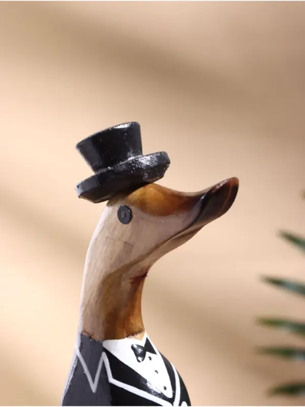 Сувенир &laquo;Утка во фраке&raquo;, 13&times;9&times;29 см, дерево