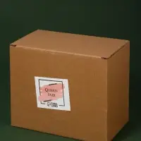 Органайзер для ватных палочек и дисков BAMBOO, с крышкой, 15.5&times;8.5&times;12 см, прозрачный, коричневый