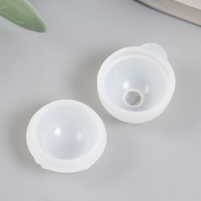 Молд силикон Молд силикон "Шар" набор 2 шт d-2 см 3х3х2,5 см