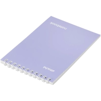Блокнот Attache Акварель гребень картон А6 40л фиолет