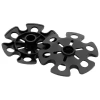 Палки трекинговые maclay Alu 100, телескопические, 3-секционные, до 135 см, 2 шт.