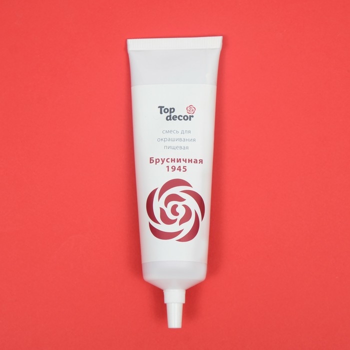 Пищевой краситель Top Decor гелевый «Брусничная», 100 г Пищевой краситель Top Decor гелевый «Брусничная», 100 г