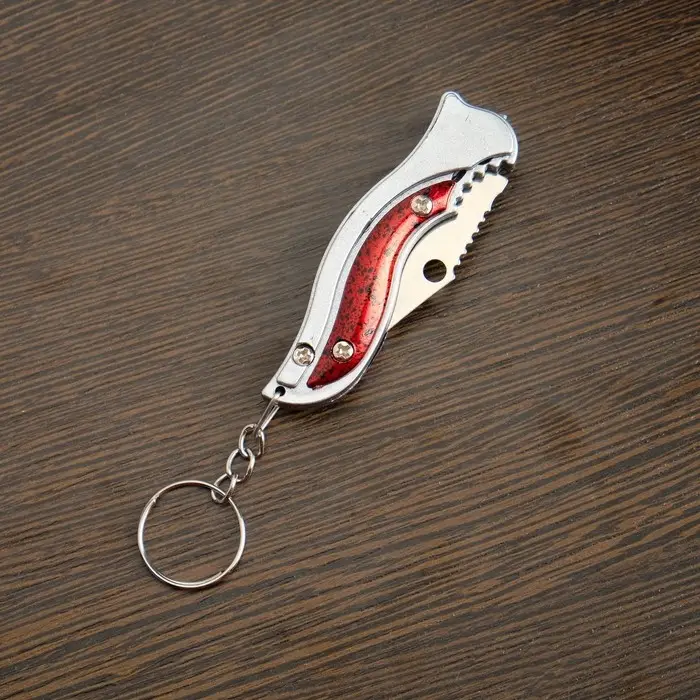 Нож перочинный складной Нож перочинный складной "Тигровый-2" 10,7см, клинок 45мм/1,2мм, микс