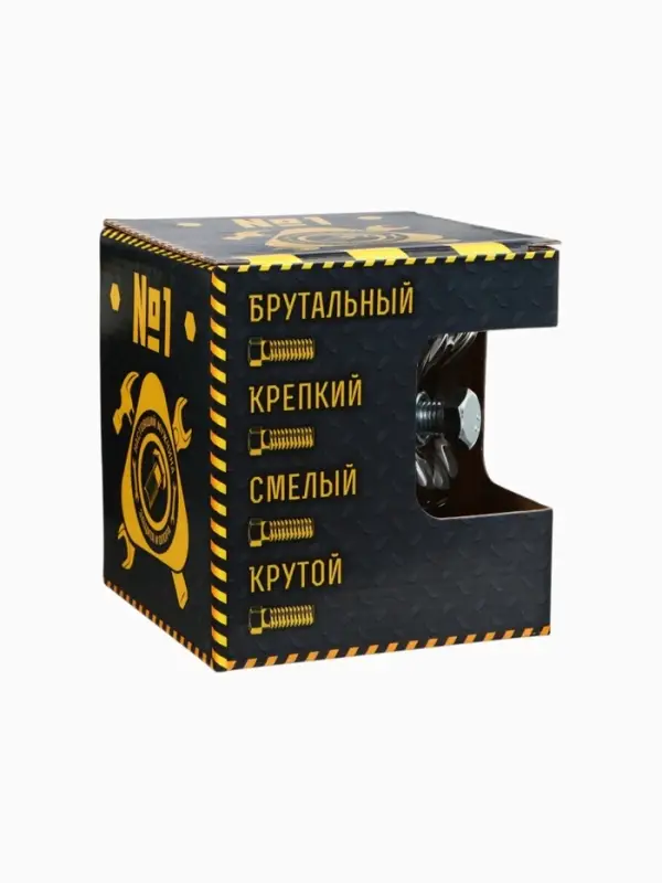 Кружка пивная &laquo;Непробиваемая&raquo;, стекло, 500 мл