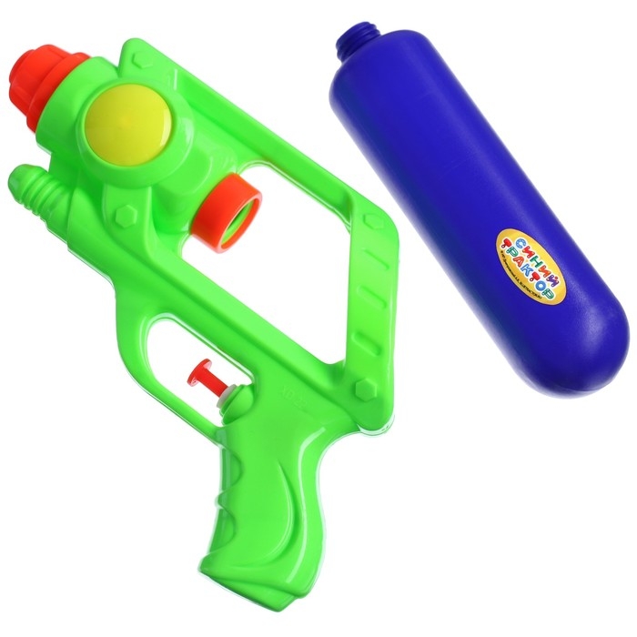 Водная пушка «Пистолет», Синий трактор, МИКС Водная пушка «Пистолет», Синий трактор, МИКС