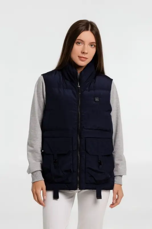 Жилет с подогревом Thermalli Zermatt темно-синий, размер L Жилет с подогревом Thermalli Zermatt темно-синий, размер L