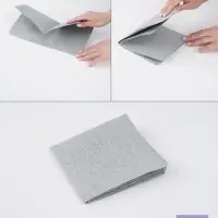 Салфетки для уборки Future Alp Multilayer, 2 шт., микрофибра, ПВА, 30&times;30 см, серые