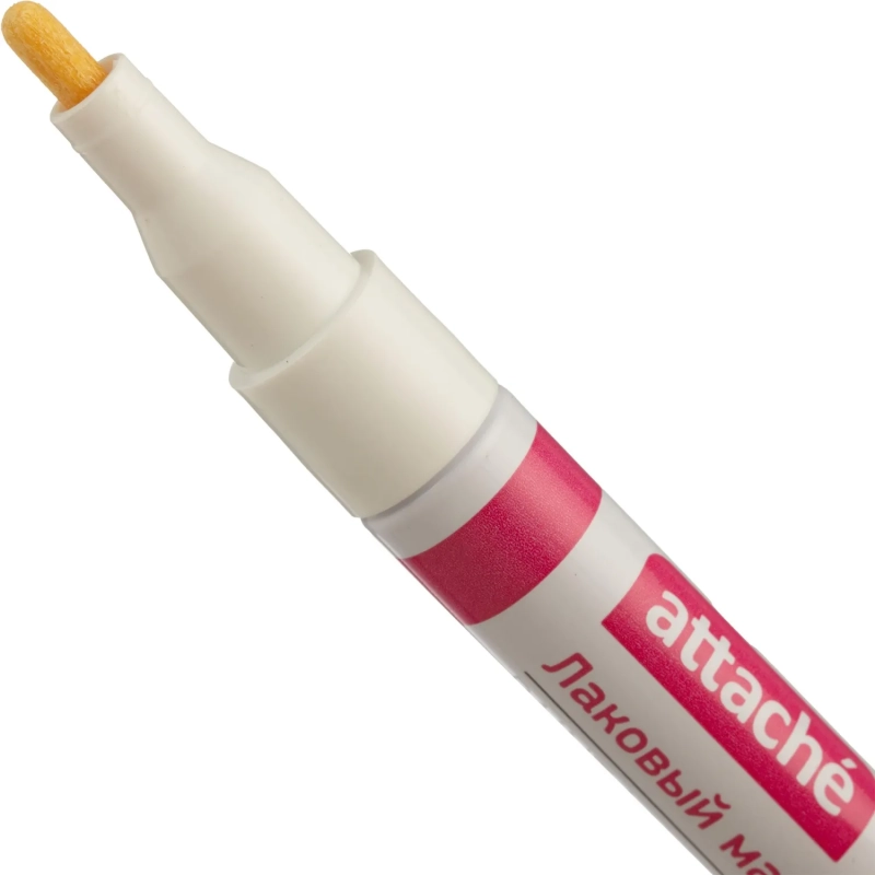 Маркер лаковый Attache 2 мм белый