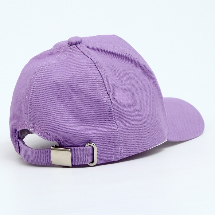 Кепка детская для девочки What you like, цвет сиреневый, р-р 52-54, 5-7 лет Кепка детская для девочки What you like, цвет сиреневый, р-р 52-54, 5-7 лет