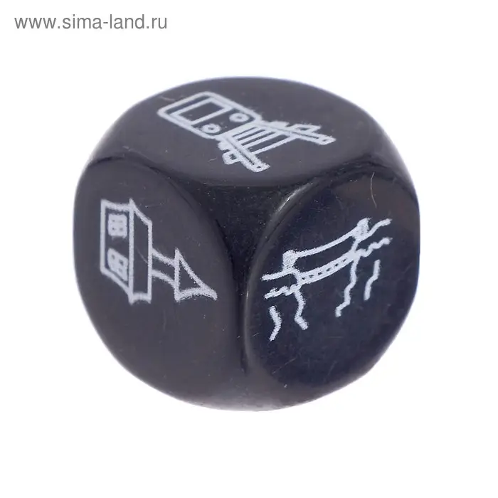 Игра настольная &laquo;Говорящие кубики&raquo; Страшилки (жестяная коробочка)