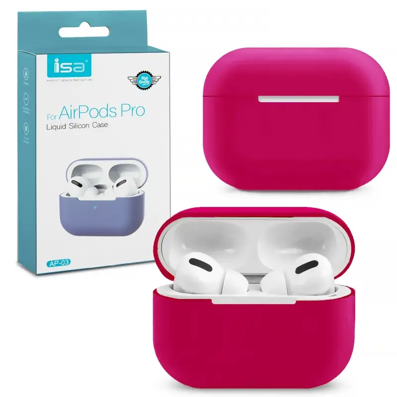 Чехол для AirPods Pro Silicone Case ISA Hibiscus