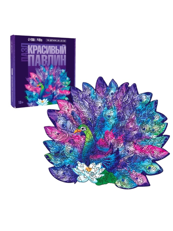 УЦЕНКА Пазл УЦЕНКА Пазл "Красивый павлин"