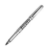 Маркер для декора Centropen 2690, перманентный, узел 3.8 мм, линия 1.5-3.0 мм, серебристый
