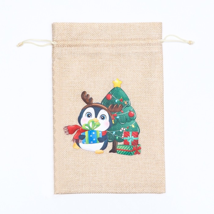 Мешок подарочный с термонаклейкой, 16 х 24 см Мешок подарочный с термонаклейкой, 16 х 24 см