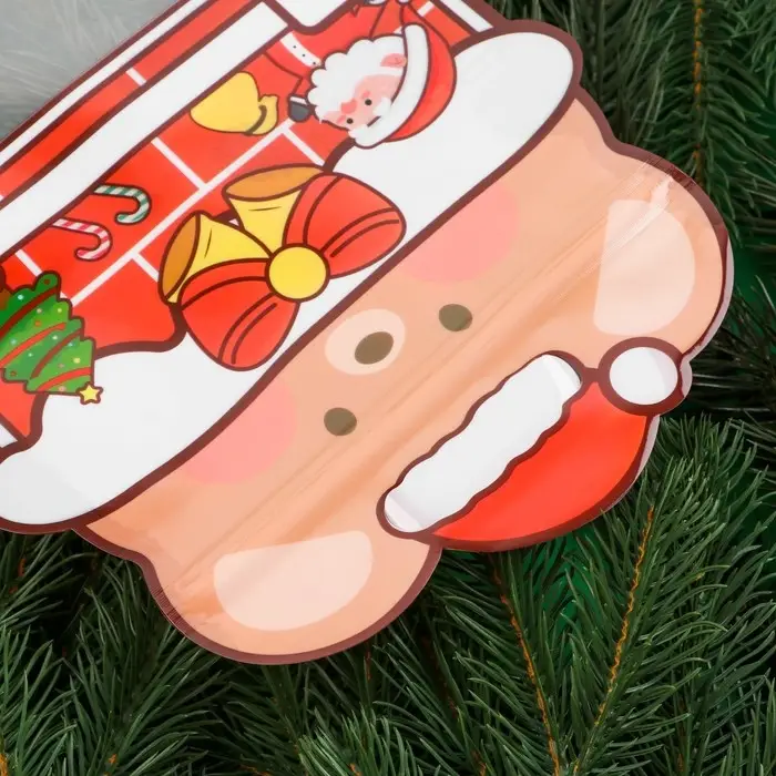 Пакет подарочный, «Камин», с zip - lock застежкой, 20×27+6.5 см Пакет подарочный, «Камин», с zip - lock застежкой, 20×27+6.5 см