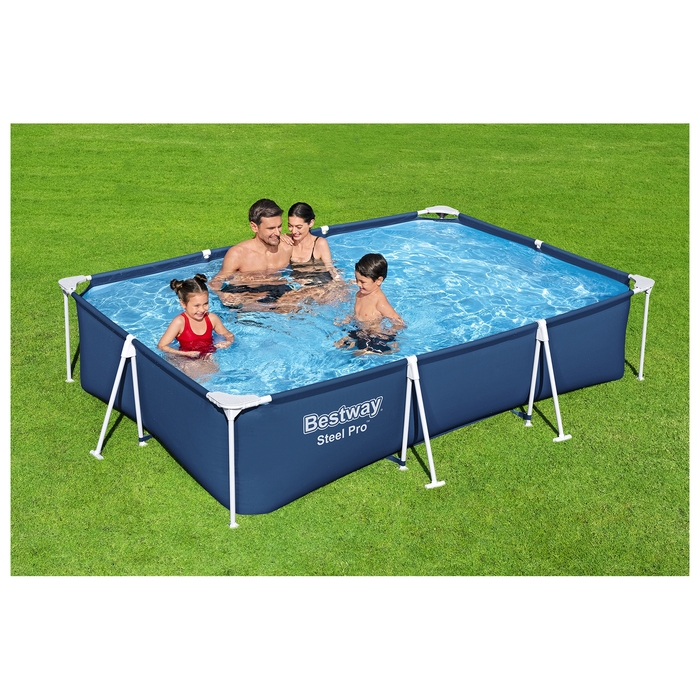 Бассейн каркасный Steel Pro, 300 х 201 х 66 см, 56404 Bestway Бассейн каркасный Steel Pro, 300 х 201 х 66 см, 56404 Bestway