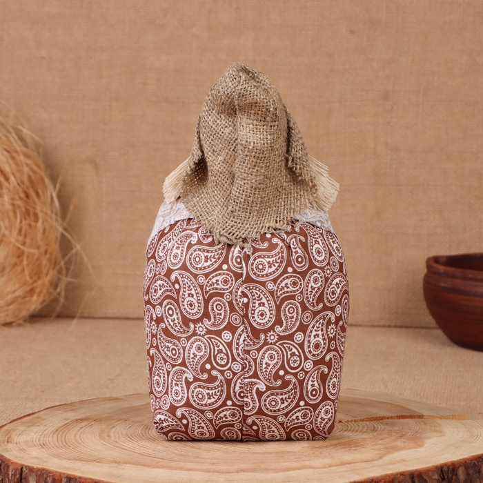 Домовой Домовой "Афанасий с лукошком", 22х15х12 см