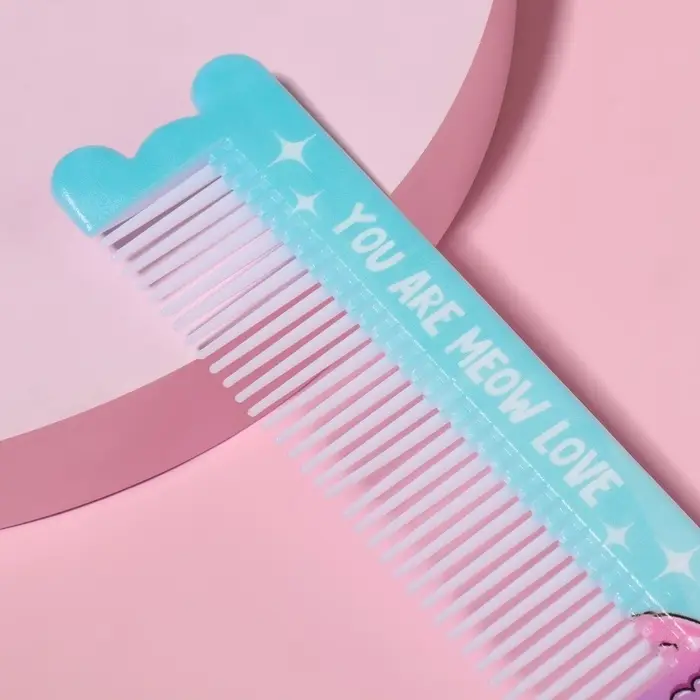 Расчёска фигурная «Кошка-русалка», 14.7×3.8(±1) см Расчёска фигурная «Кошка-русалка», 14.7×3.8(±1) см