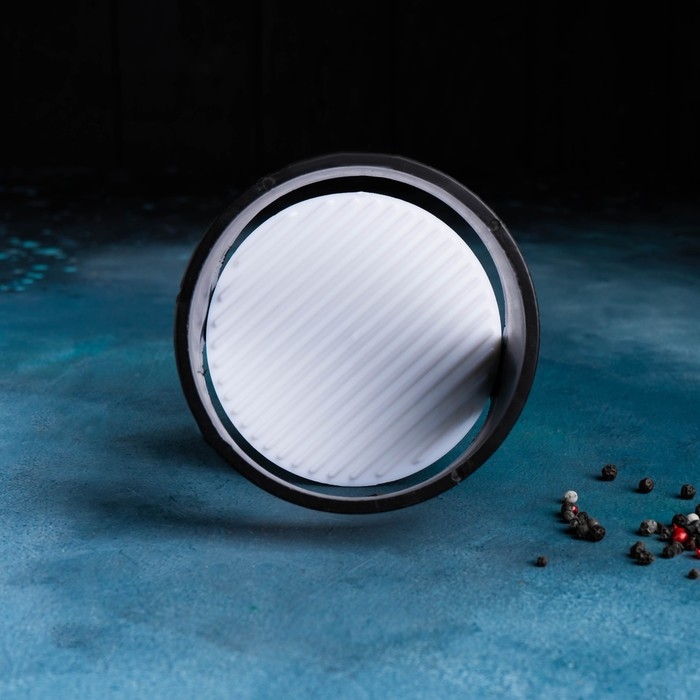 Пресс для бургеров Доляна, d=9,2 см, цвет чёрный Пресс для бургеров Доляна, d=9,2 см, цвет чёрный