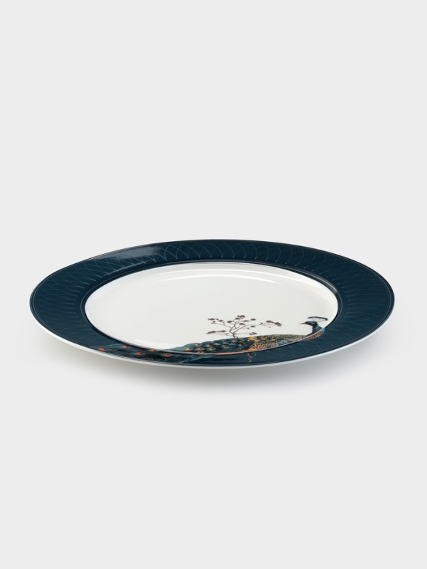 Тарелка WY Royal bird, d=26.5 см, фарфор Тарелка WY Royal bird, d=26.5 см, фарфор