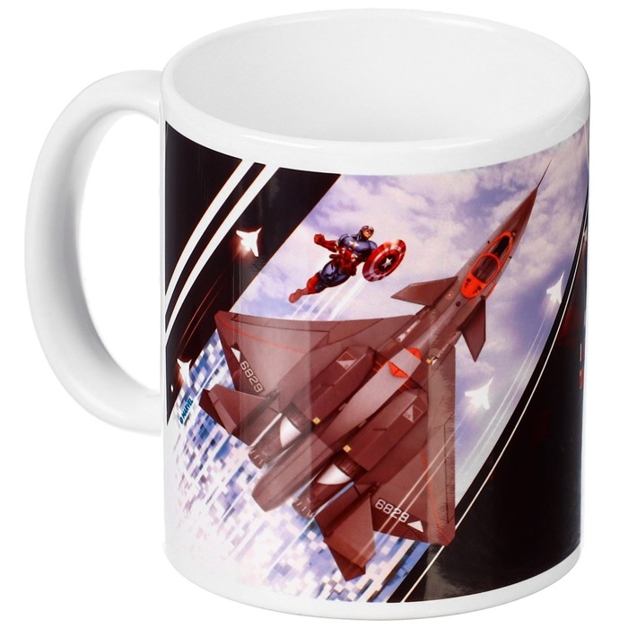 Кружка сублимация, 350 мл Кружка сублимация, 350 мл "23 февраля", Мстители