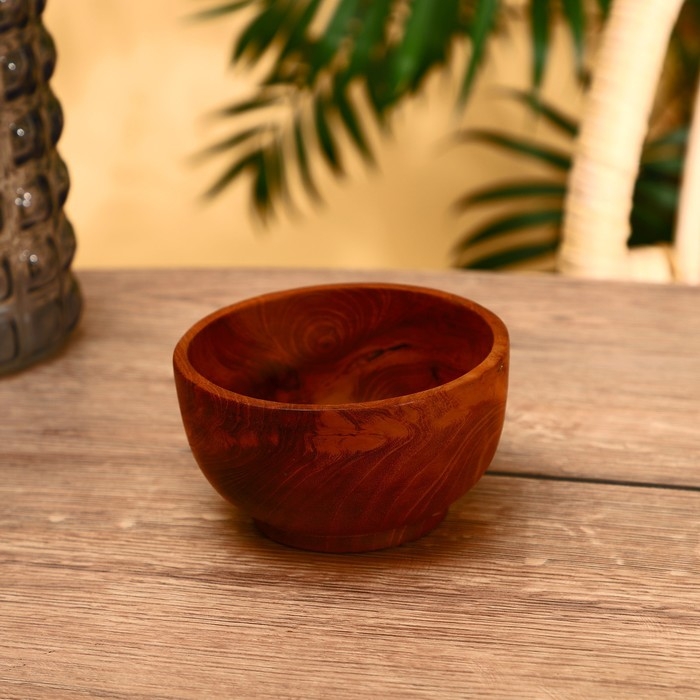 Миска 13х13х7 см, тиковое дерево Миска 13х13х7 см, тиковое дерево