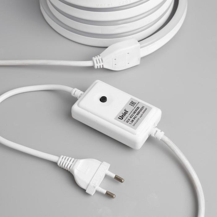 Гибкий неон Uniel 10 × 18 мм, IP67, 5 м, SMD5050, 80 LED/м, 220 В, свечение RGB