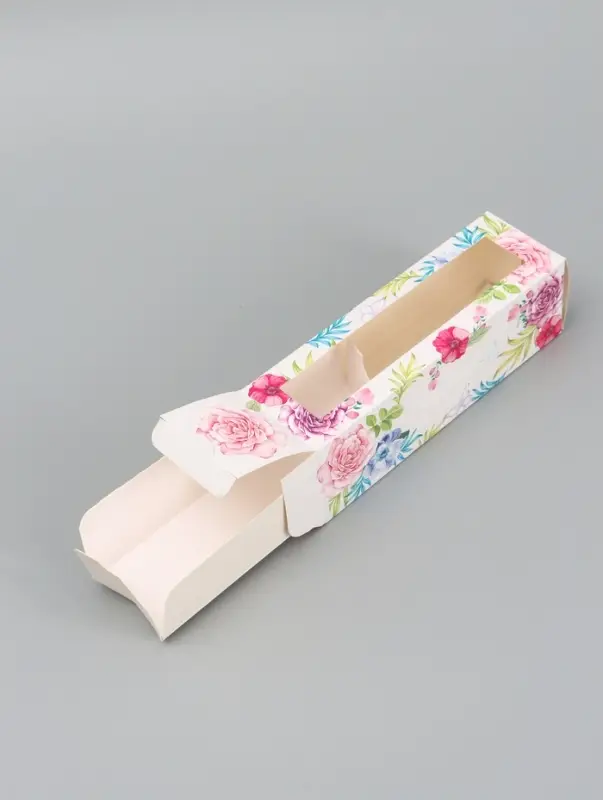 Коробка для макарун, кондитерская упаковка &laquo;Счастье в тебе&raquo;, 18&times;5.5&times;5.5 см