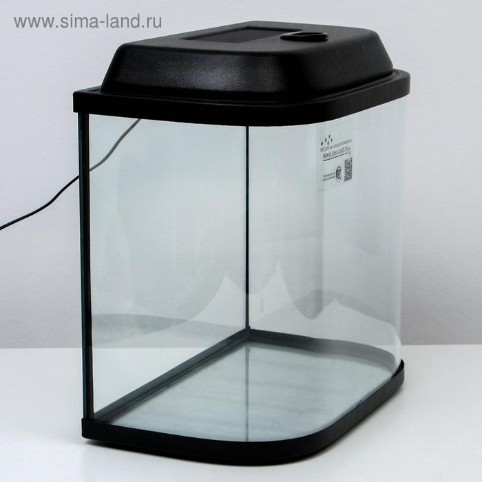 Аквариум Аквариум "Лагуна", 45 литров, 47 х 26 х 38 см, чёрный