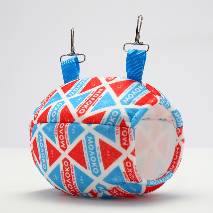 Подвесной тоннель-домик Подвесной тоннель-домик "Молоко", 18 х 14 х 14 см