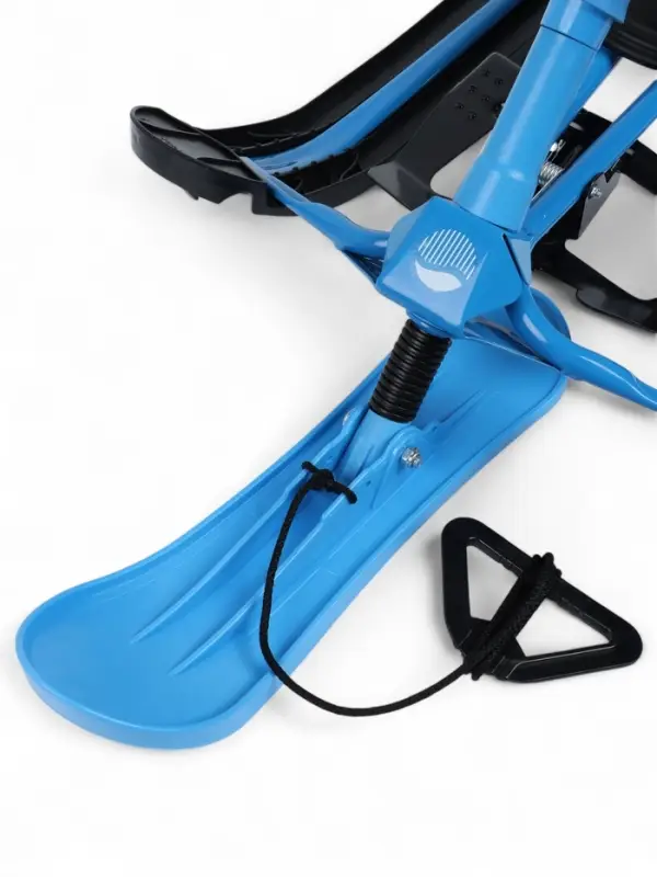 Снегокат ТСП/1 черный/голубой