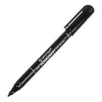 Маркер перманентный Centropen 2846, чёрный, узел 2.0 мм, линия 1 мм