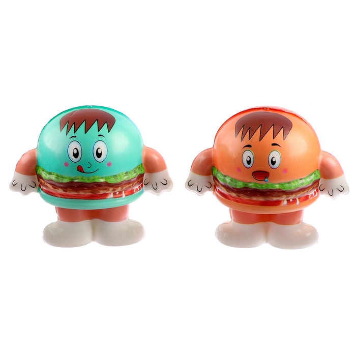 Мялка сквиши Мялка сквиши "Бургер", виды МИКС