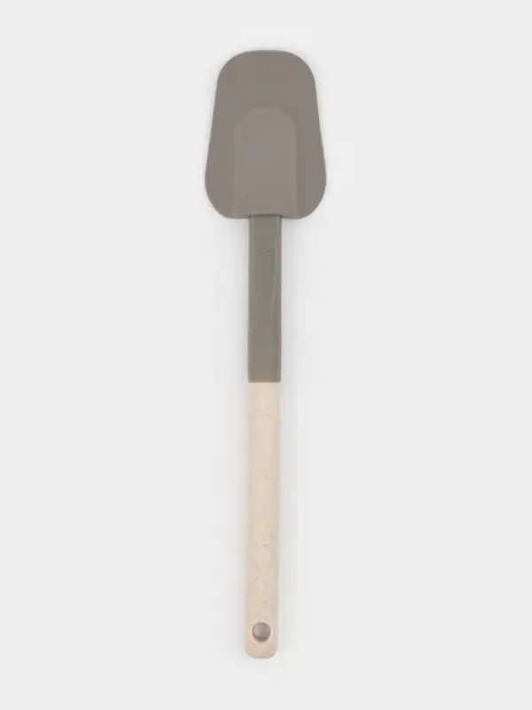 Лопатка Доляна &laquo;Стоун&raquo;, силикон, 30&times;6.5 см, серая