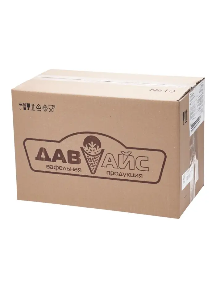 Вафельный рожок &laquo;Евростандарт&raquo;, ровный край, 320 шт.