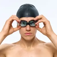 Шапочка для плавания Aquasana, черная