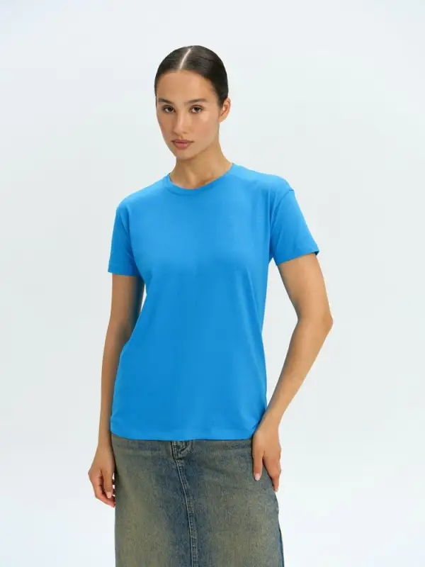 Футболка Regent 150 ярко-бирюзовая, размер XS Футболка Regent 150 ярко-бирюзовая, размер XS