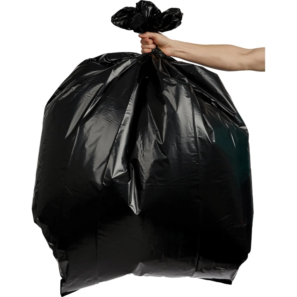 Мешки для мусора ПВД 360л 60мкм 10шт/рул черные 110х140см Концеп Быта_СПБ