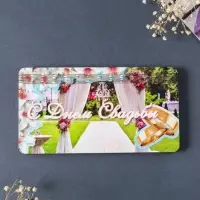 Купюрница свадебная "С днём свадьбы"  19х9,5х0,7 см, вид 5