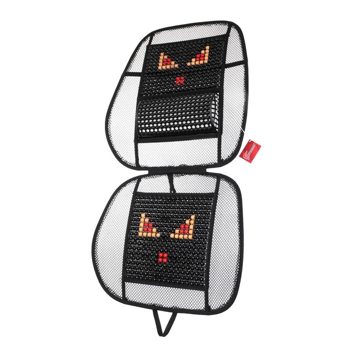 Накидка-массажер TORSO, 102×50 см, бамбук, массажная вставка поясницы Накидка-массажер TORSO, 102×50 см, бамбук, массажная вставка поясницы