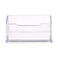 Подставка для визиток, прозрачная