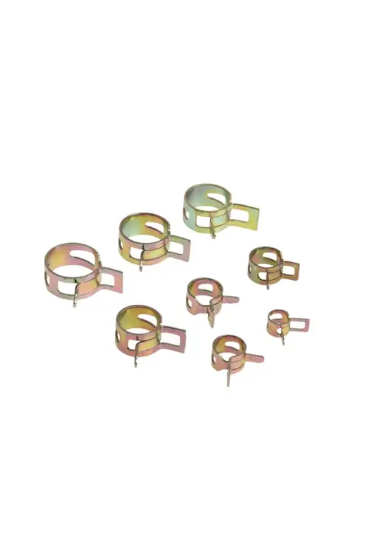 Набор пружинных хомутов ZEIN, 7-18 мм, 80 шт.