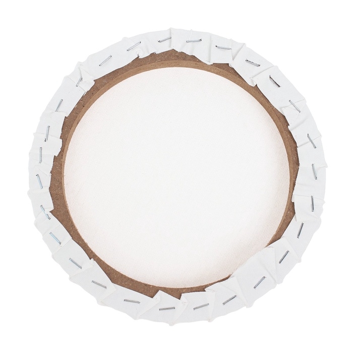 Холст на подрамнике круглый d-20 см, хлопок 100%, грунт акриловый, 1,5*20 см, мелкозернистый, 280г/м² Холст на подрамнике круглый d-20 см, хлопок 100%, грунт акриловый, 1,5*20 см, мелкозернистый, 280г/м²