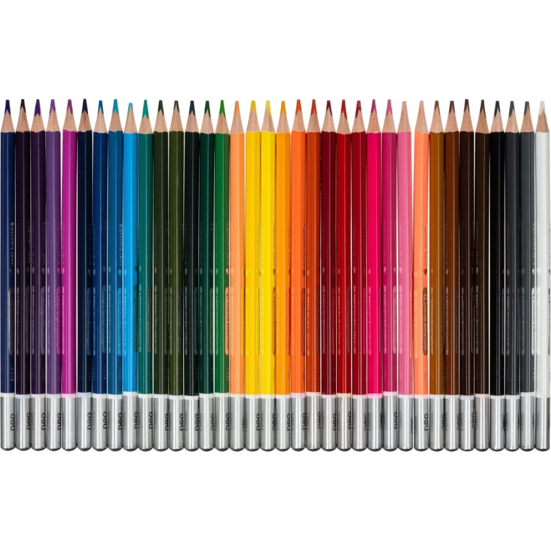 Карандаши цветные Deli EC00235 Color Emotion липа 36цв/наб. мет.кор