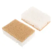 VETTA Набор губок для мытья посуды, 5 шт, 98x66x30мм, коралл белый