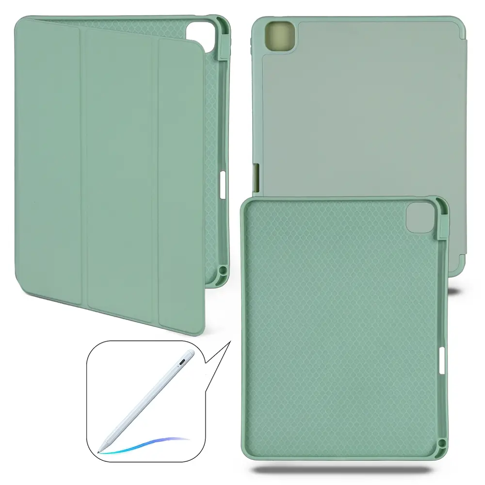 Чехол-книжка iPd Pro 11 (2024) Smart case (Pencil) Mint Green №10